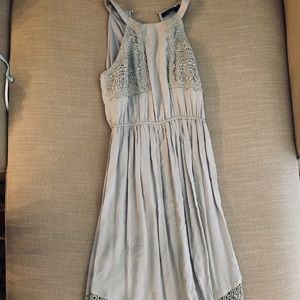 Gray Maxi Dress